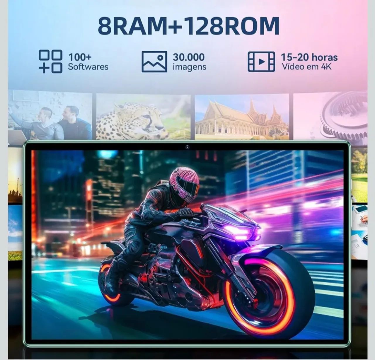 Tablet novo e completo na caixa - Foto 3
