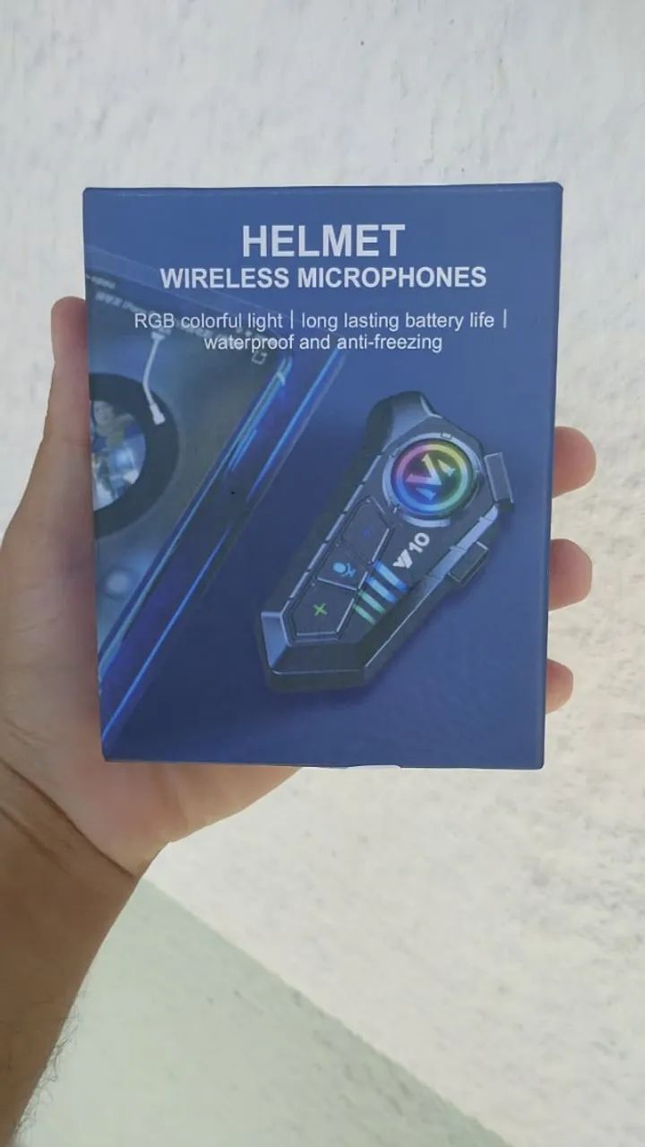 Intercomunicador para capacete V10