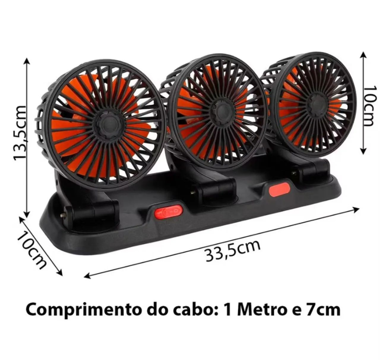 Ventilador para painel veicular  - Foto 4