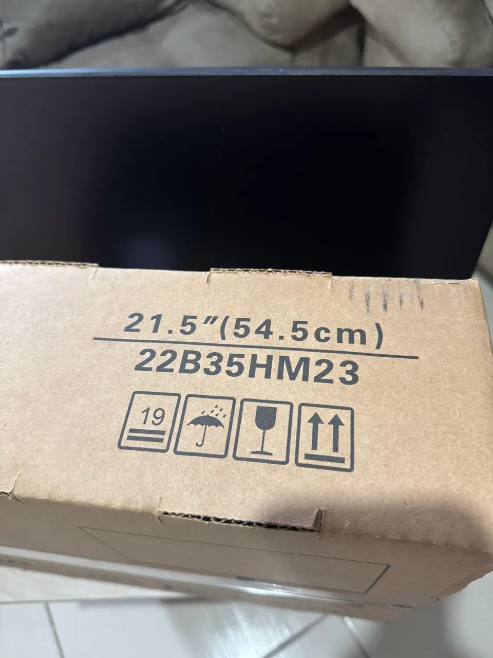 MONITOR AOC 120HZ - 22 POLEGADAS - SEMINOVO - PARCELO - Foto 5