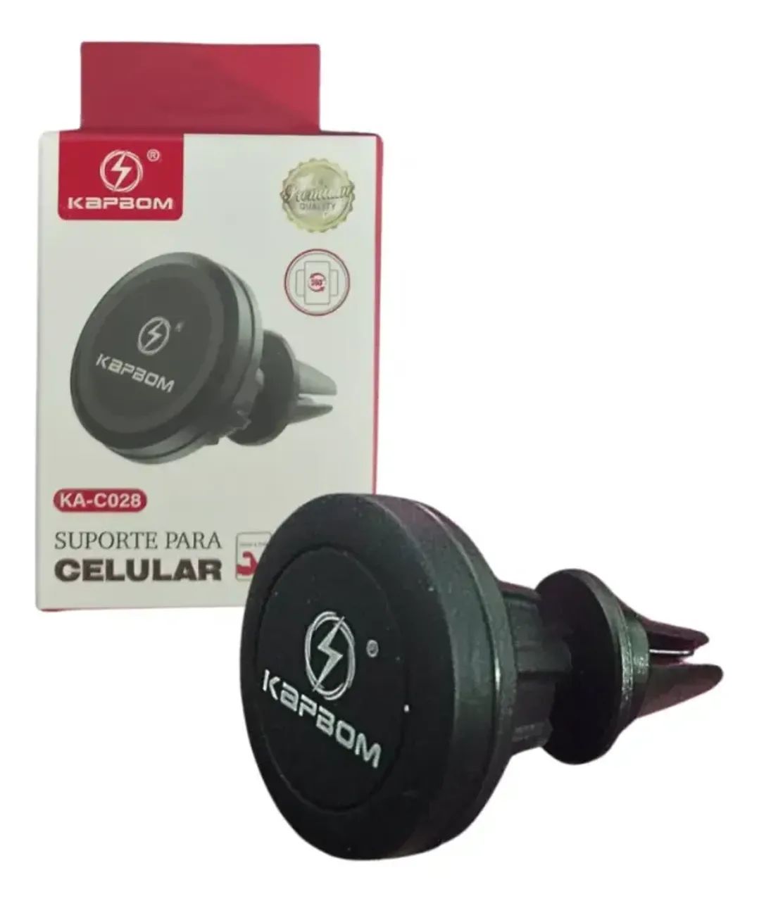 Suporte Magnético Universal Para Carro - Kapbom Ka-c028