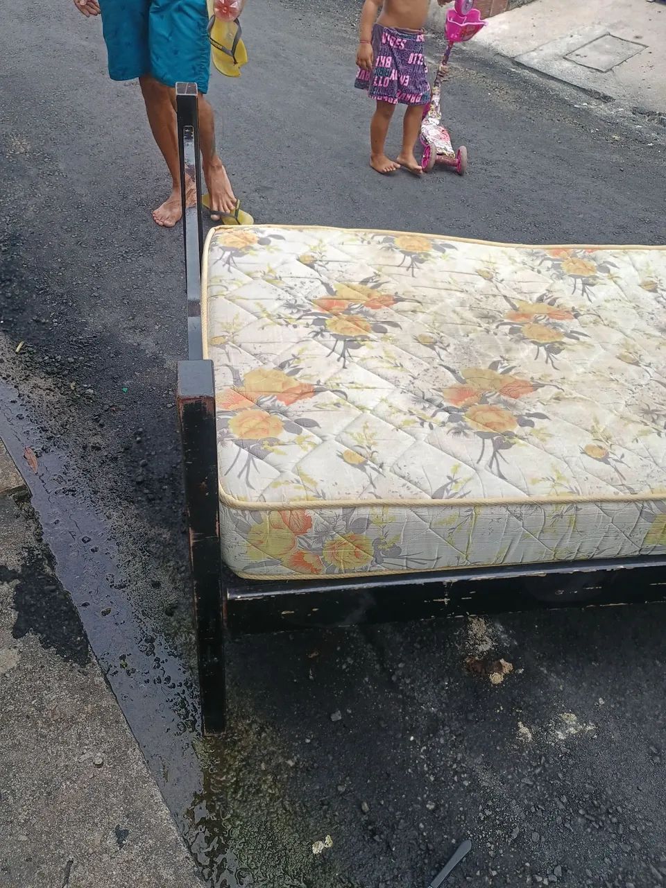 Cama de solteiro mais colchão  - Foto 5