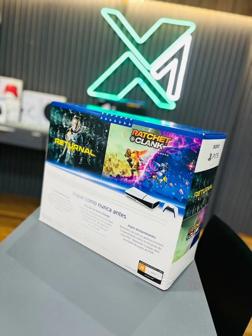 PlayStation 5 novo lacrado mídia fusca - temos seminovo também 