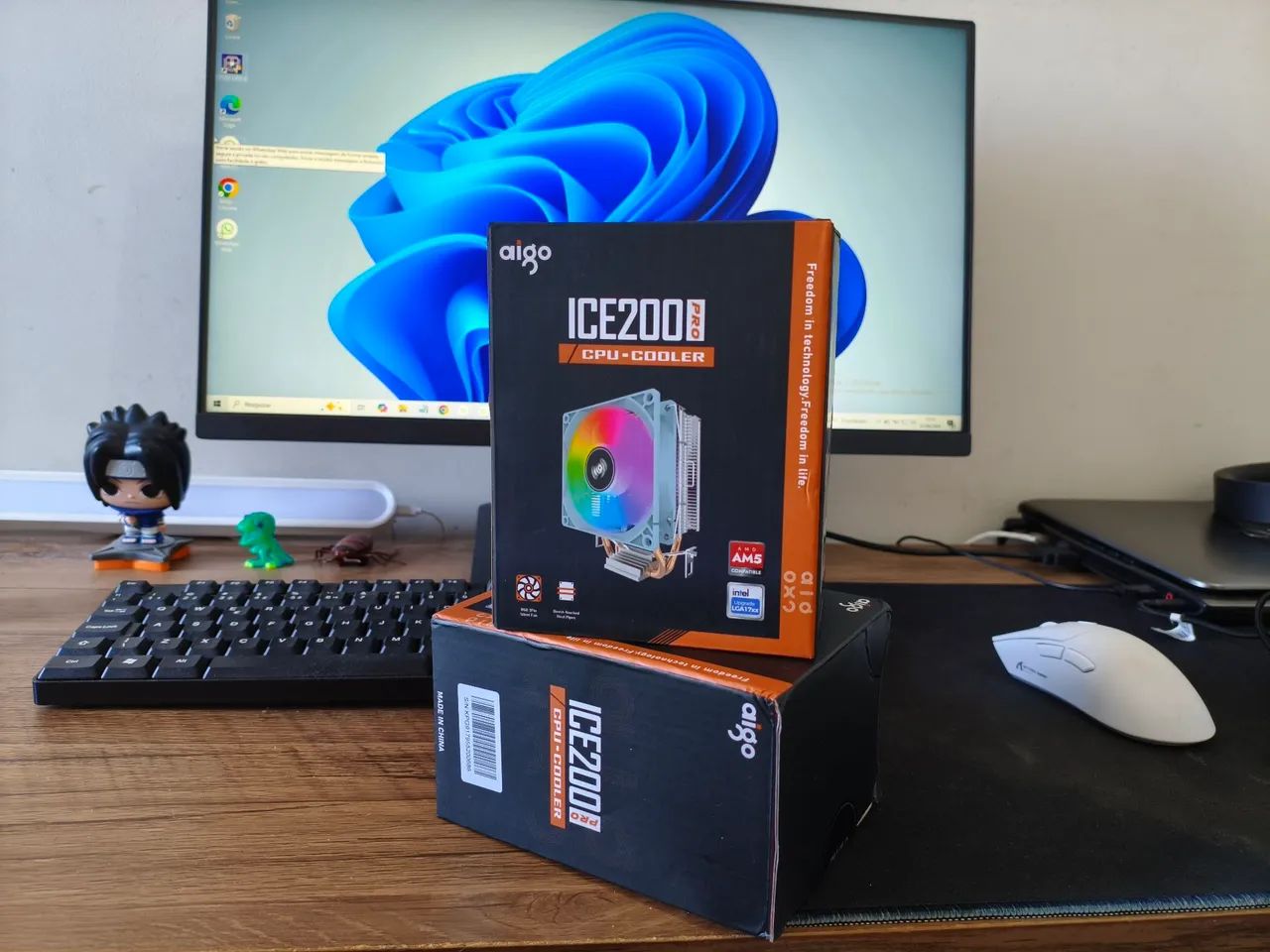 Cooler para Processador Aigo RGB Ice200 Pro AMD/Intel - Foto 2
