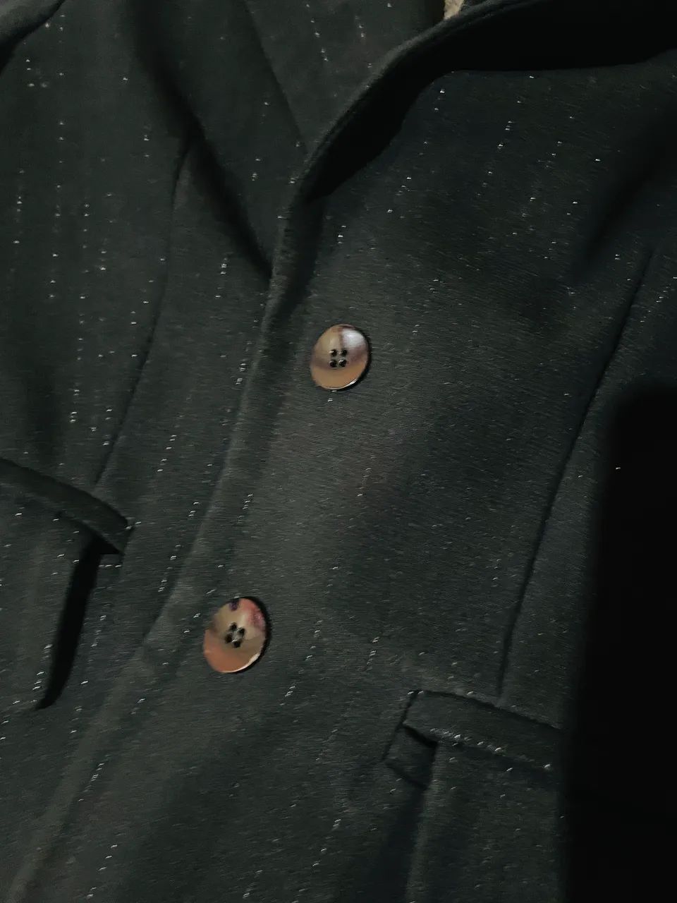 Blazer Preto c/ gliter  - Foto 2