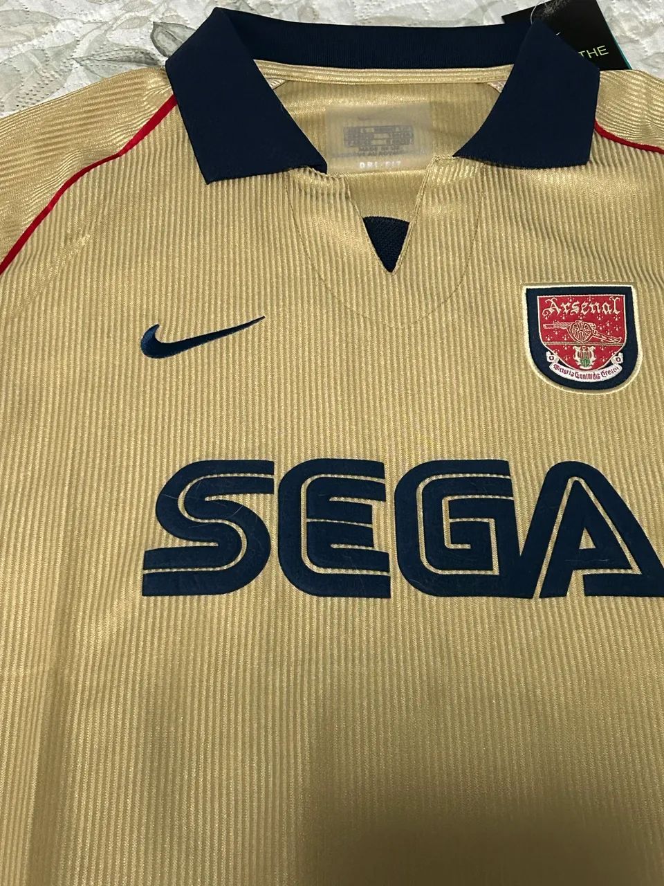 Camisa Arsenal Retrô 1999 - Foto 3