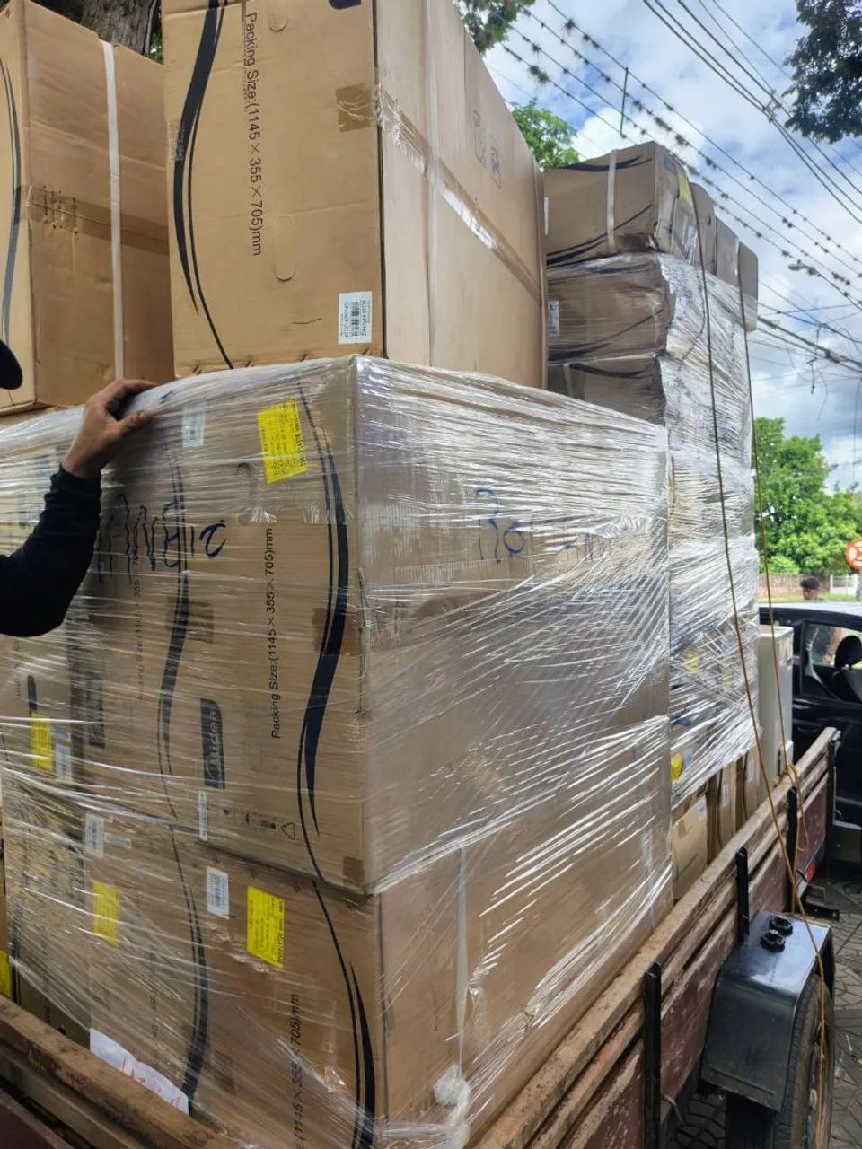 Evaporadora VRF dultada e split 