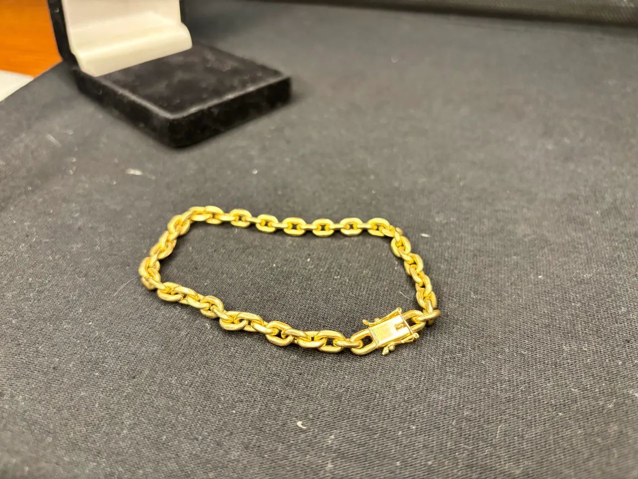 Pulseira Ouro 18K Modelo Cartier 22cm 11g - Foto 5