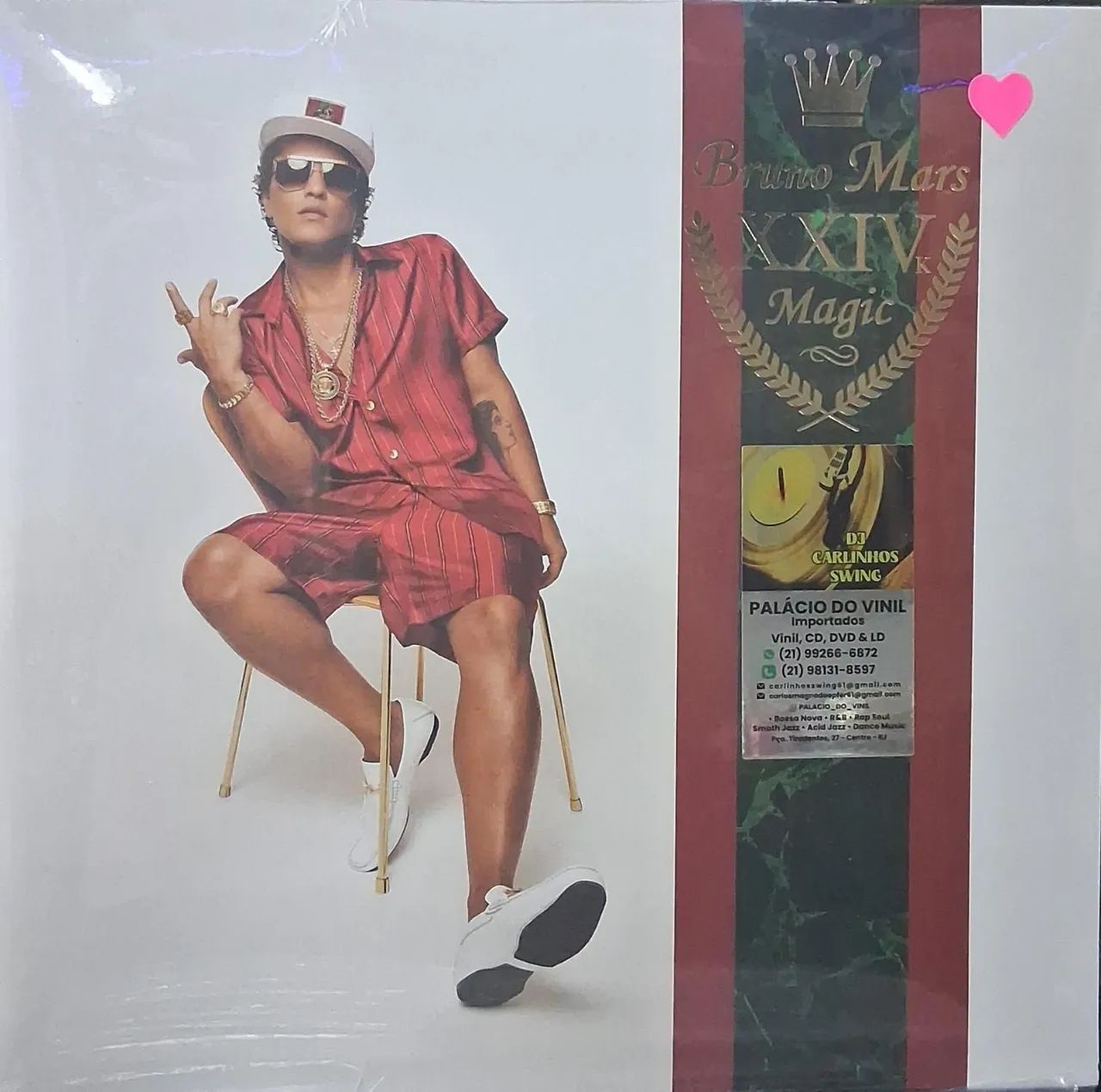 LP IMPORTADO BRUNO MARS LACRADO  - XXIV MAGIC 