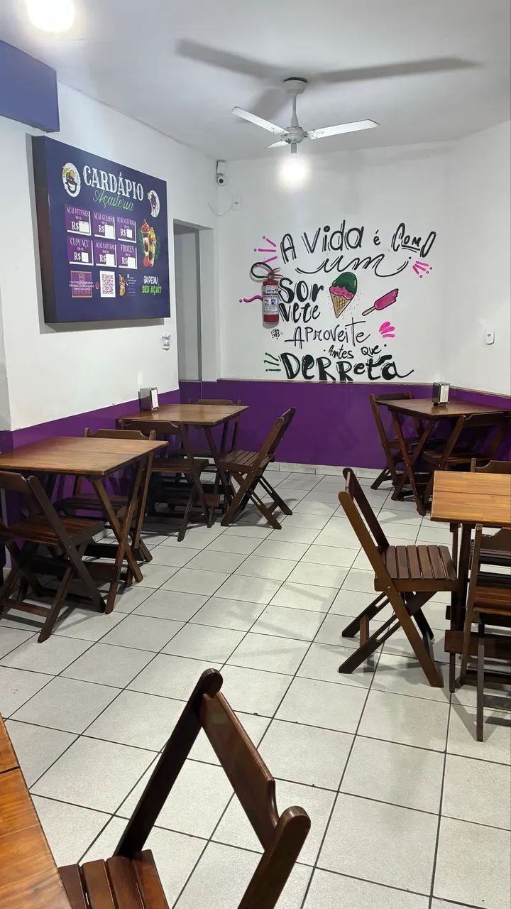 PASSO PONTO - LOJA DE AÇAÍ E SORVETERIA COMPLETA, PRONTA PARA TRABALHAR - Foto 4