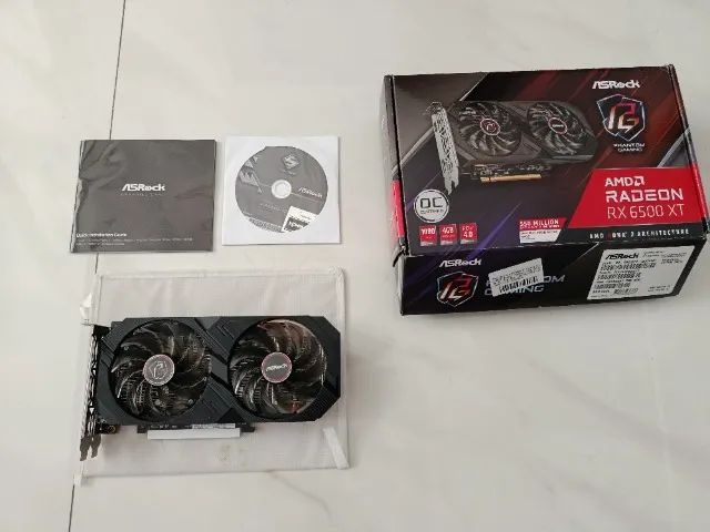 PLACA DE VIDEO AMD RADEON  RX 6500 XT - Foto 4