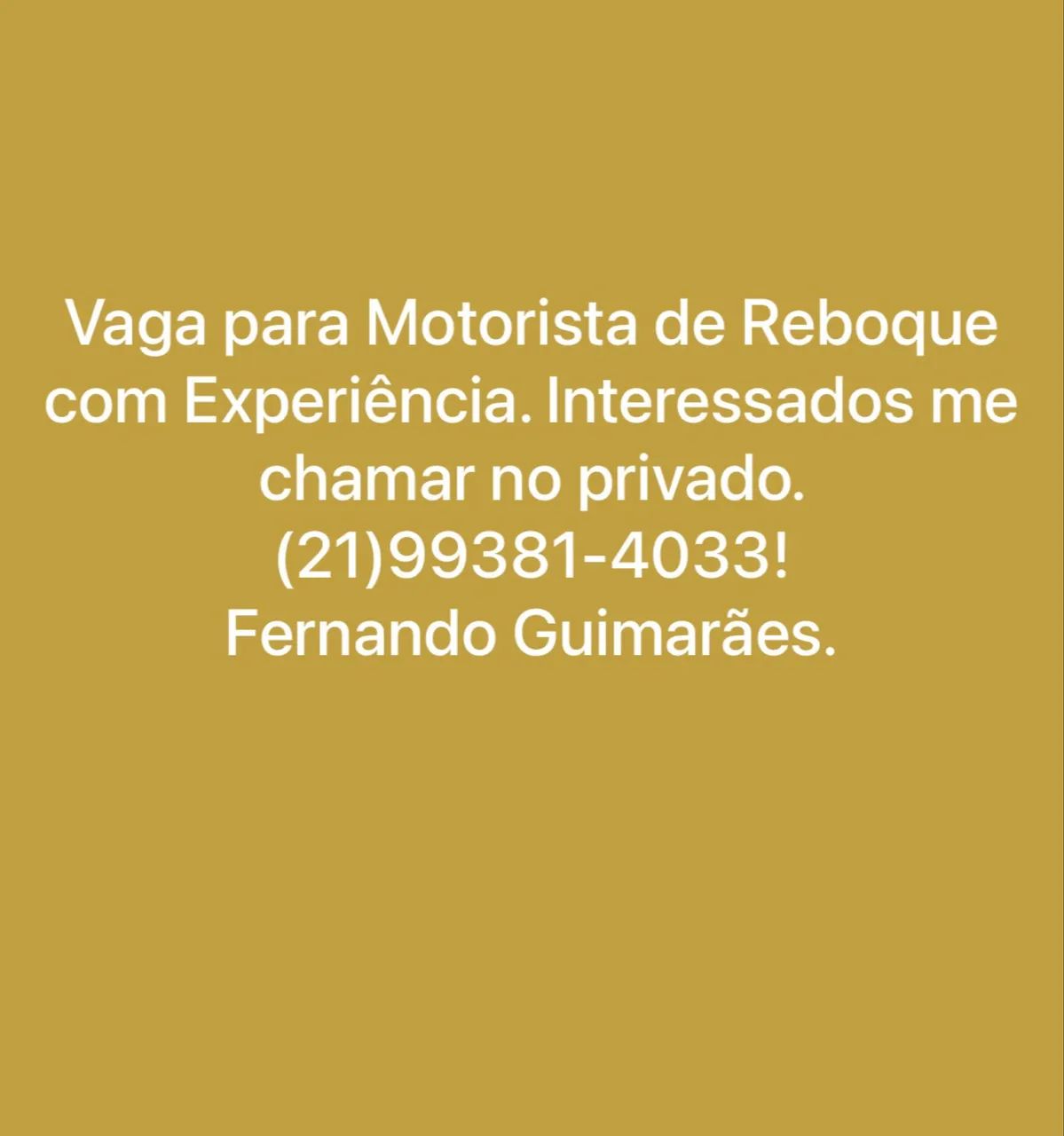 Motorista categoria D 