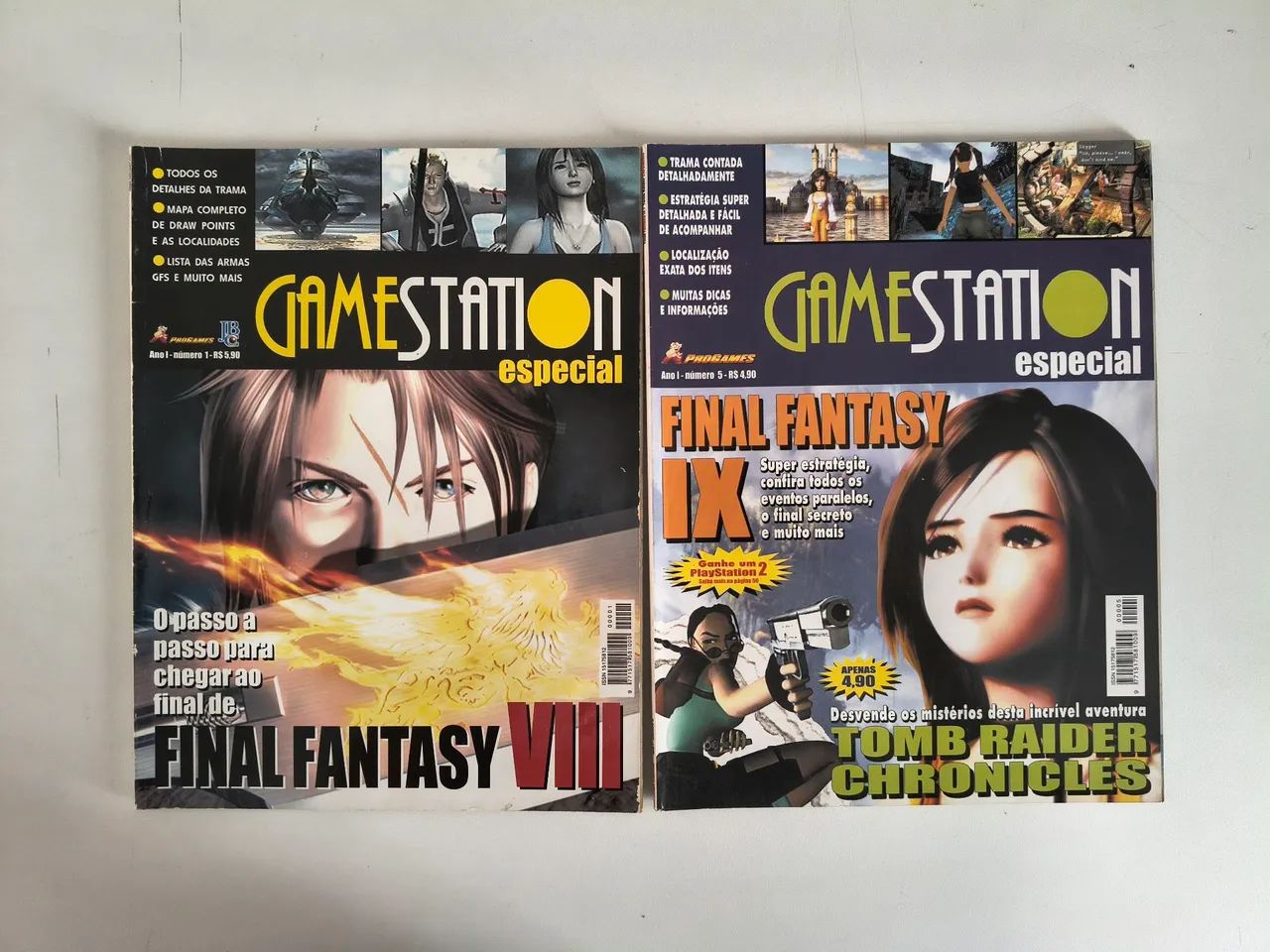 Revista Game Station Especial Final Fantasy