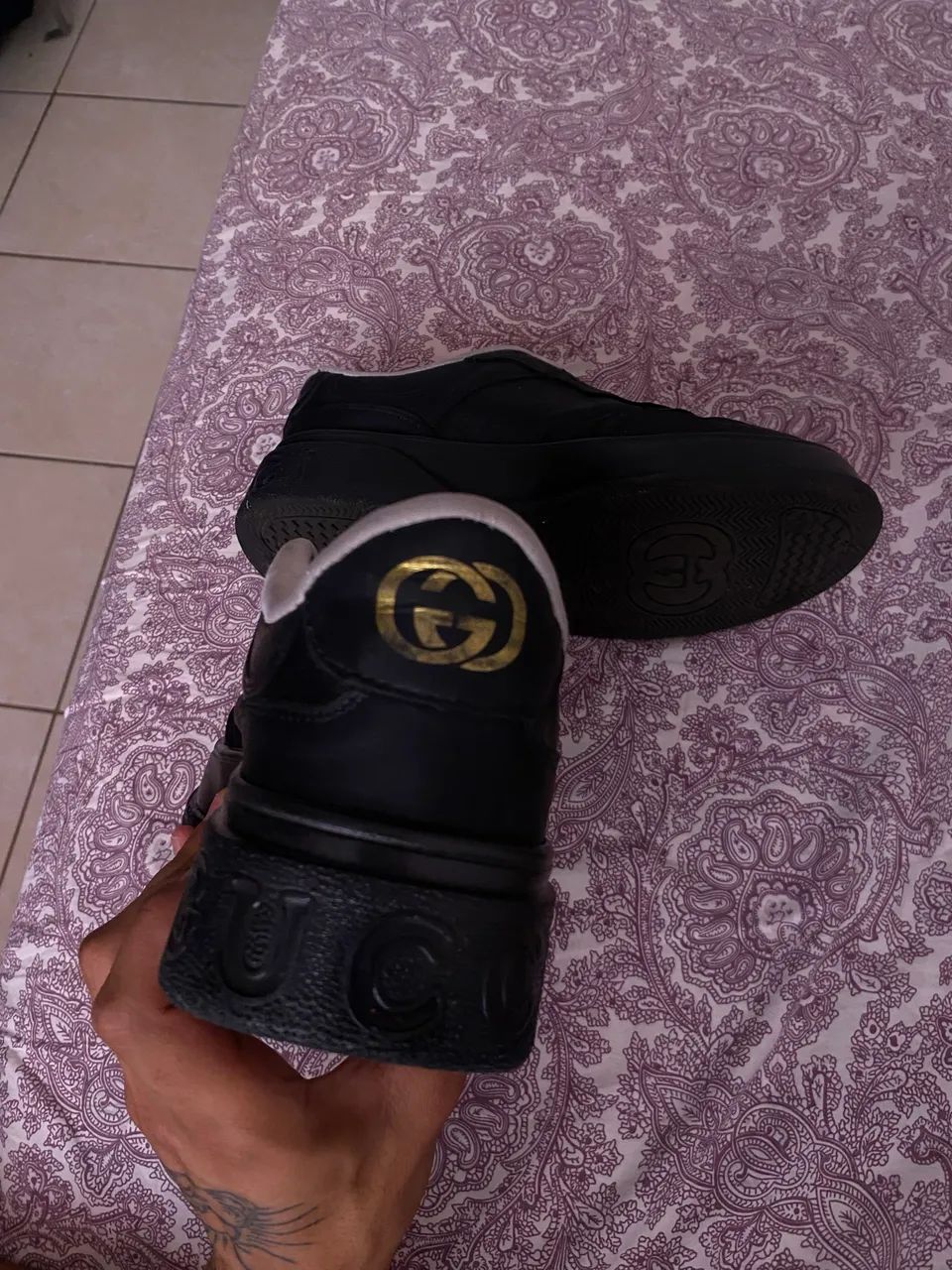 Tênis Gucci preto  - Foto 3