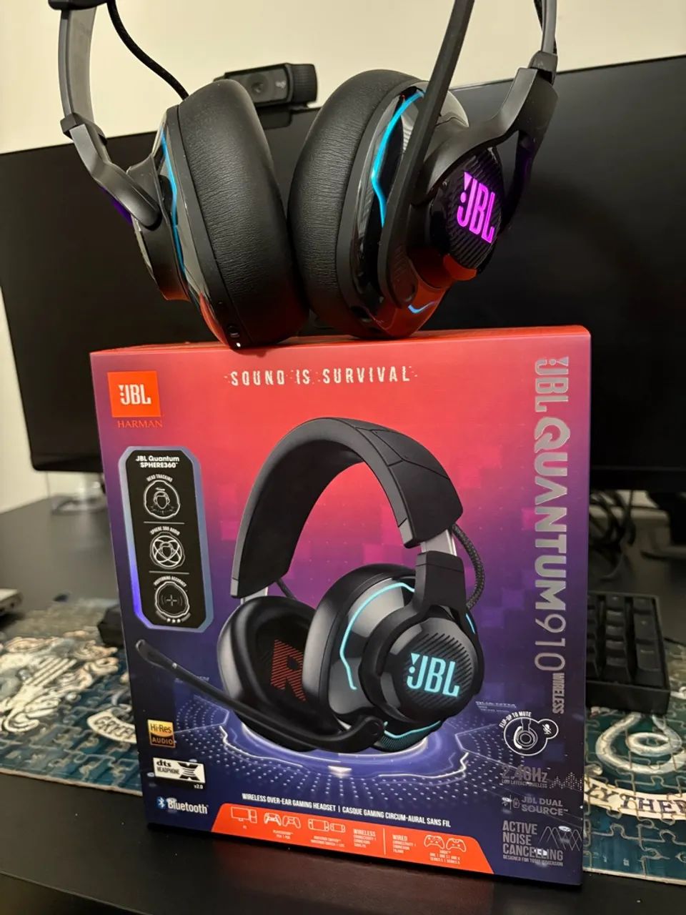 Headset JBL Quantum 910 - Foto 4