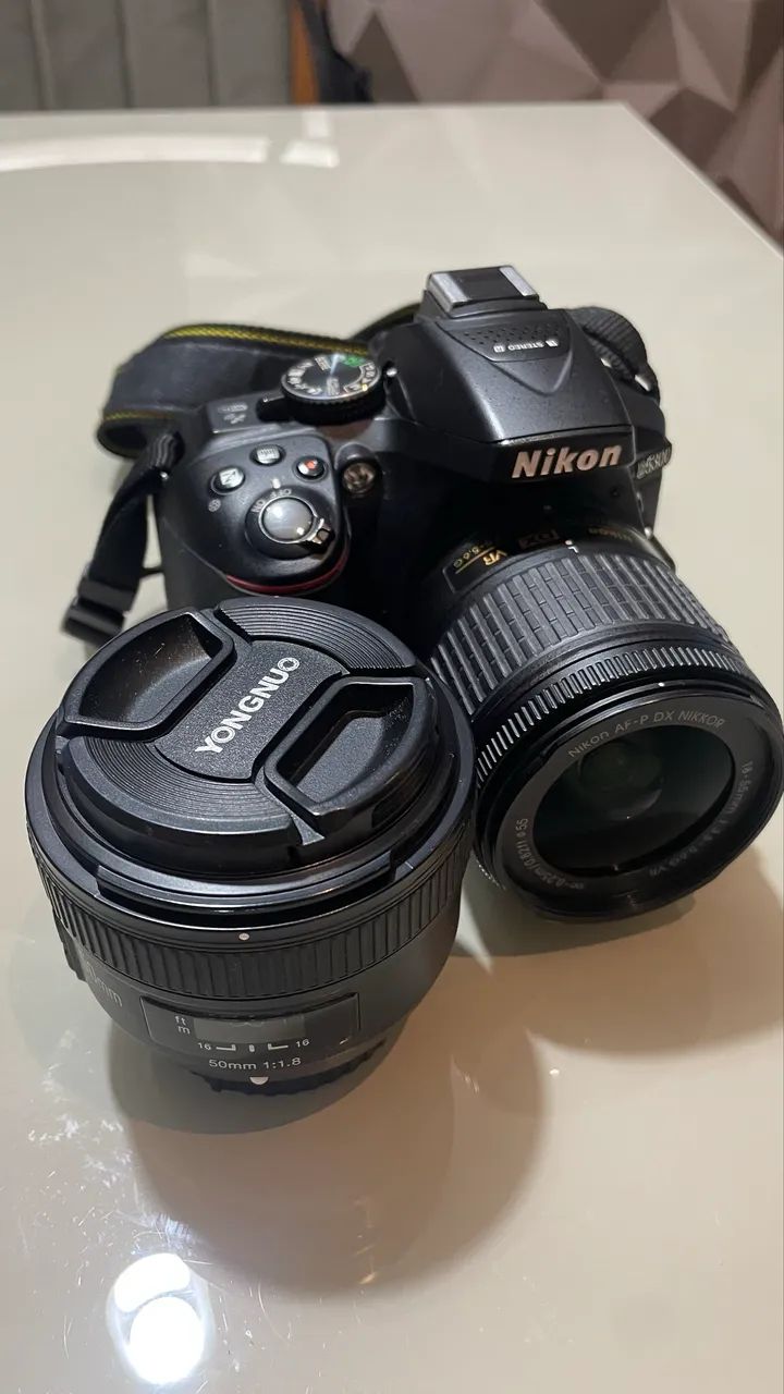 câmera nikon d5300 com 2 lentes e grip (com apenas 10.030 clicks) - Foto 3