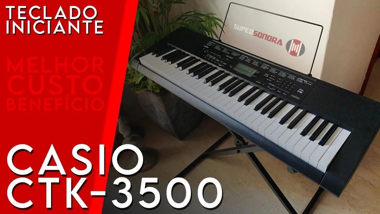 Venda teclado Casio CTK-3500 