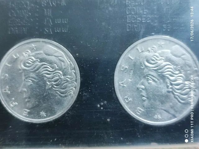 Set de Moedas 1967 com  Prova de 1Cruzeiro