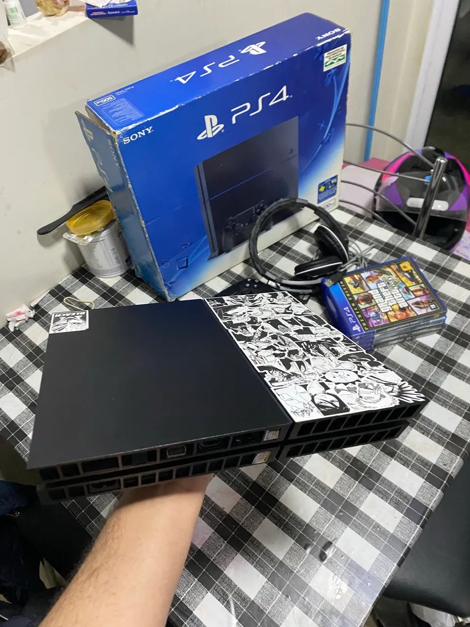 ? PS4 500GB COMPLETO - VENDO! ?  - Foto 4
