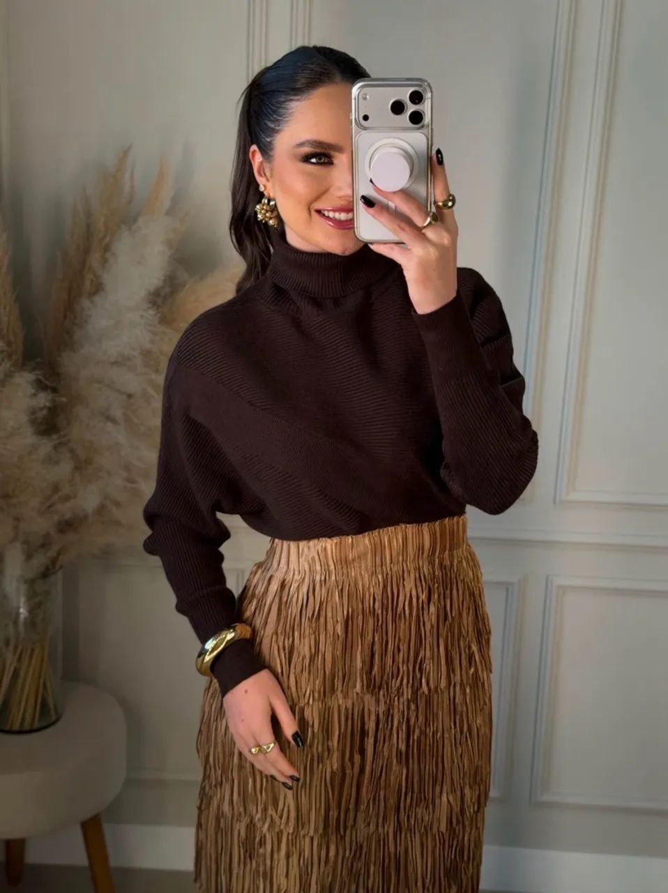 Saia e blusinha fio - Foto 2