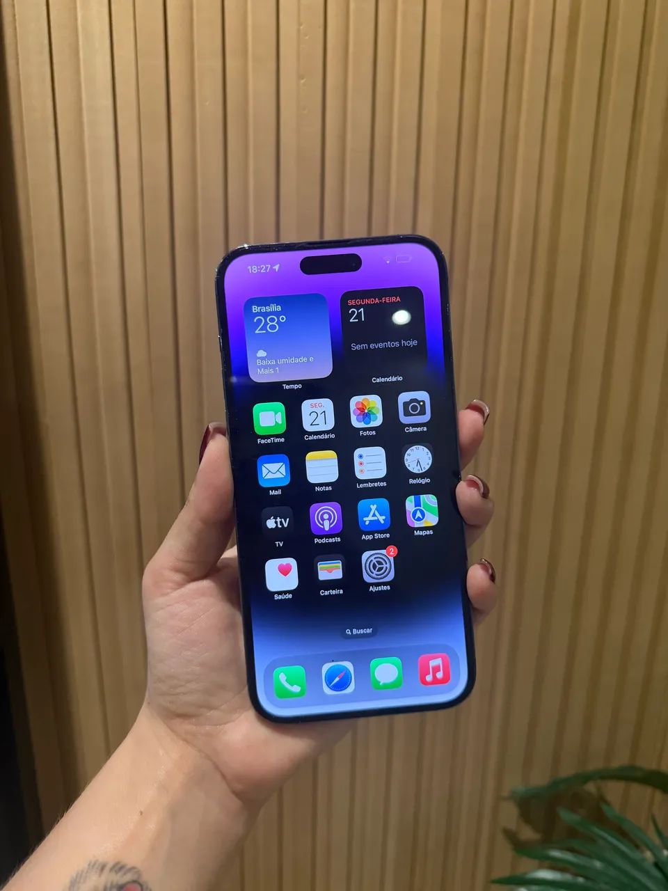 iPhone 14 Pro Max 128g roxo - Foto 2