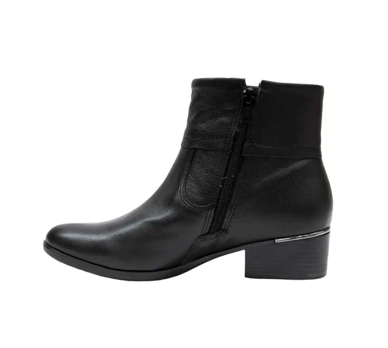 Bota feminina cano curto comfortflex (nova) - Foto 2