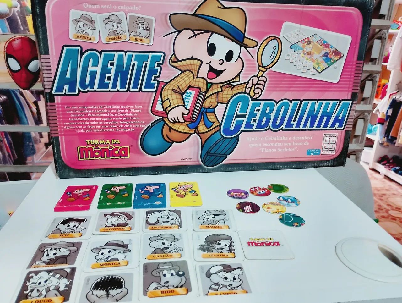 Jogo de tabuleiro Agente Cebolinha  - Foto 2