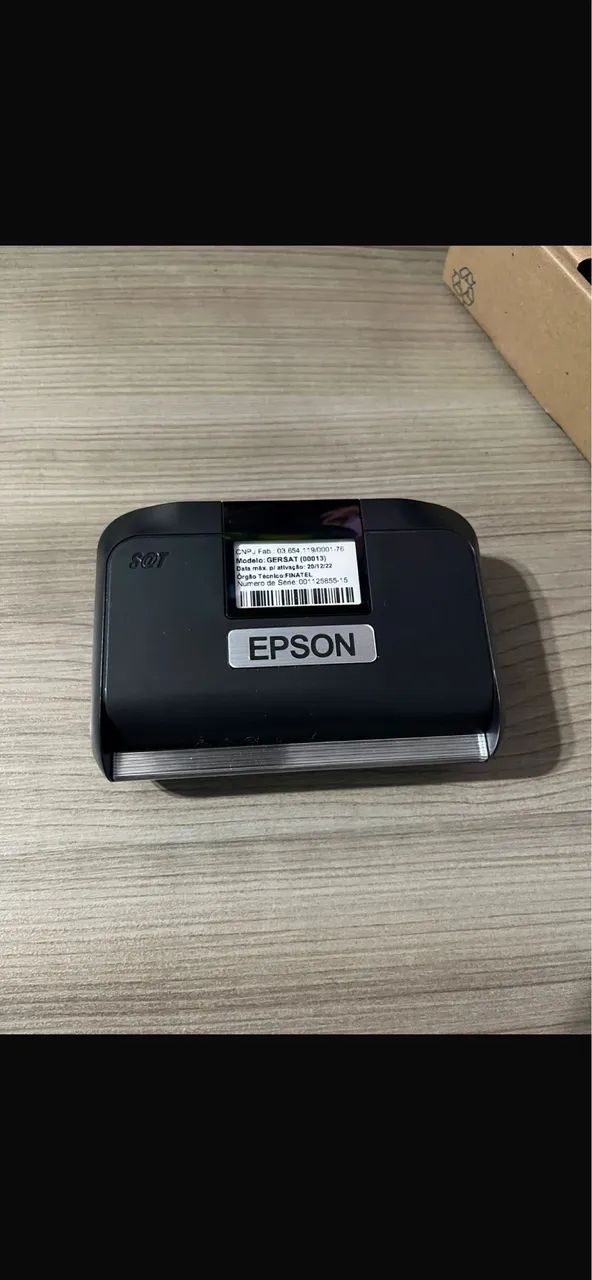SAT FISCAL EPSON SAT-A10 GFRSAT CUPOM FISCAL ELETRÔNICO SP