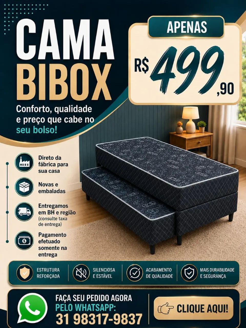 CAMA BIBOX