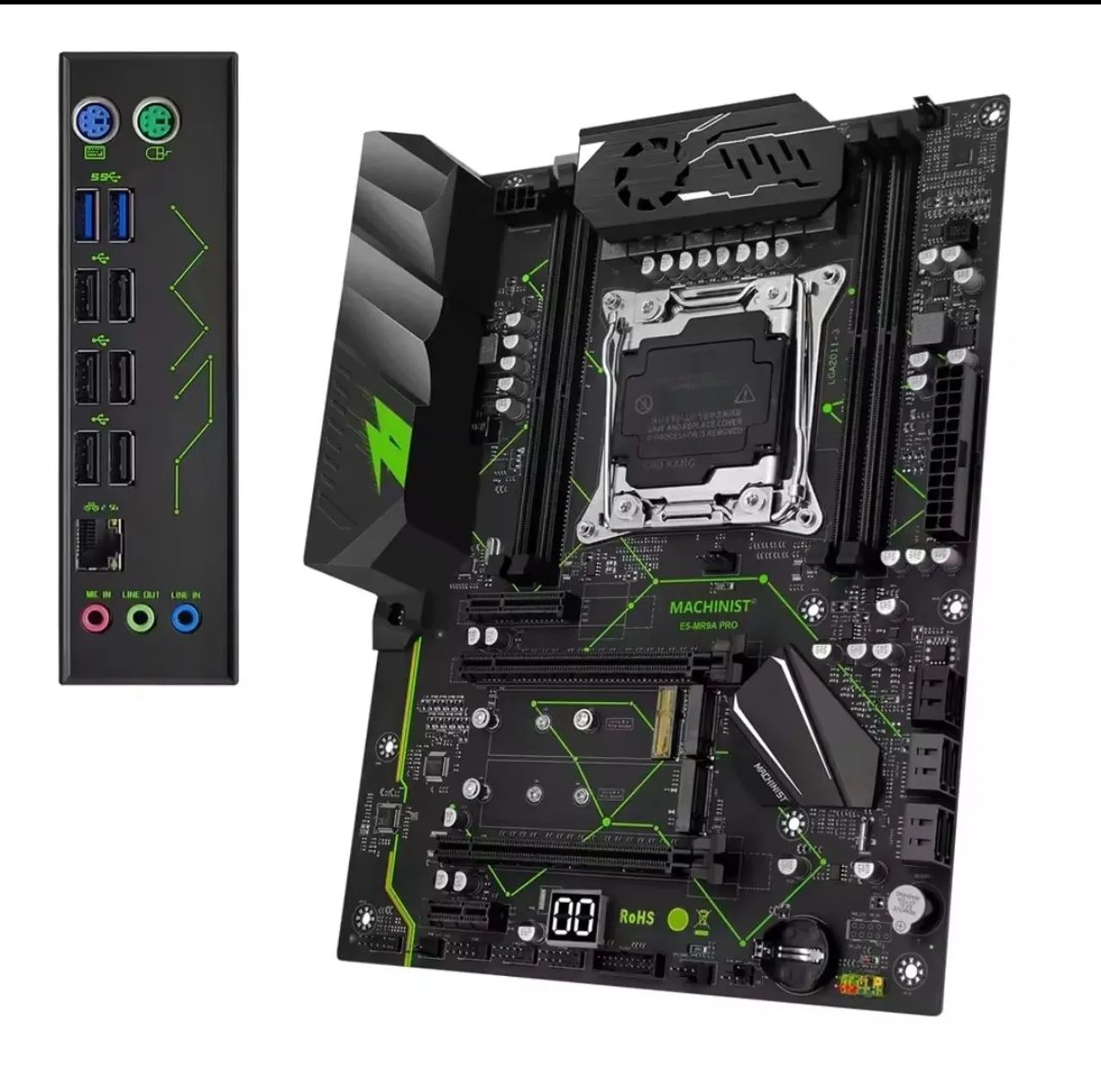 " Placa mãe X99 Machinist Pro " ( Nova ) - Foto 2