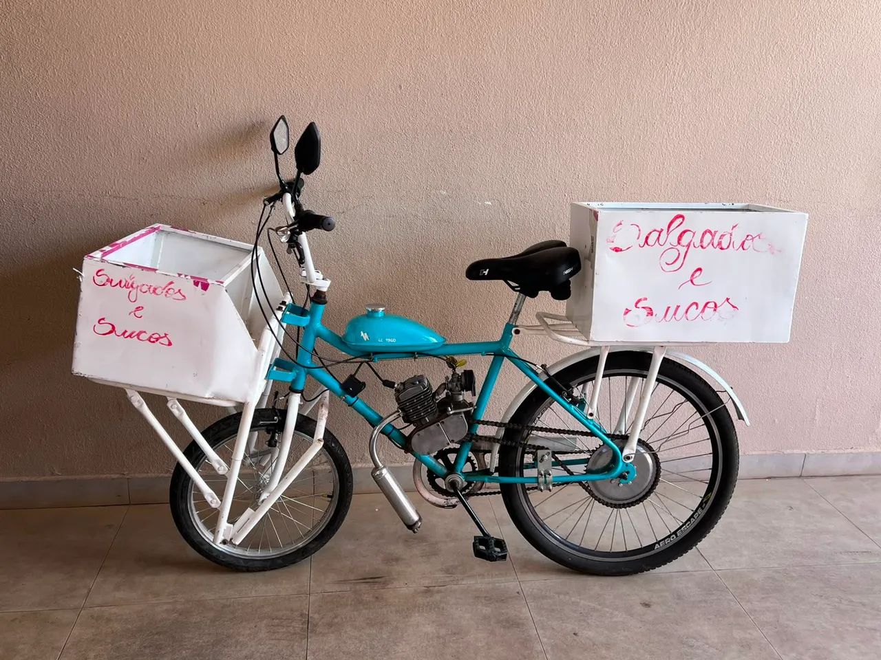 Vendo Bicicleta Motorizada  - Foto 2