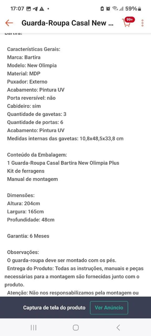 Guarda roupa  - Foto 4