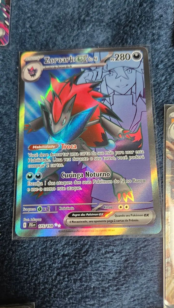 Carta pokemon Zoroark EX + 10 cartas EX - Foto 3