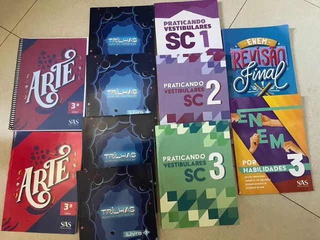 Livros para estudo de Vestibular - Foto 2