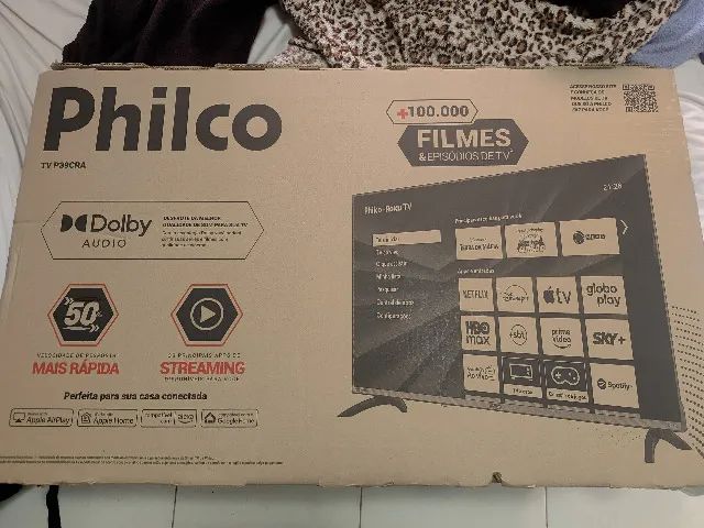 TV Televisão Philco 39 Polegadas Smart Roku Full HD Nova Lacrada - Foto 2