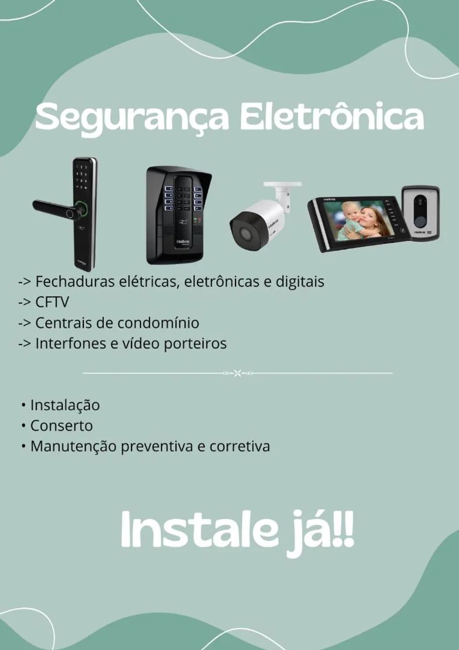 Técnico interfone, CFTV e portão automático 