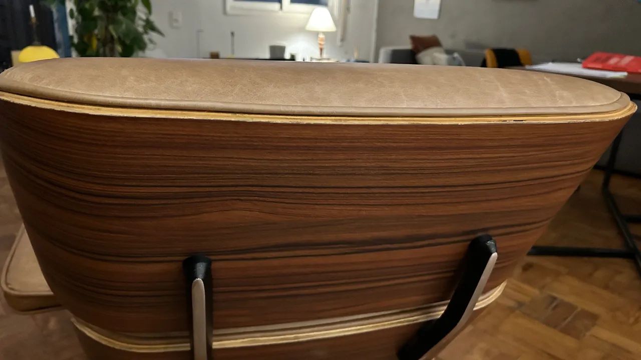 Charles Eames Couro Legitimo - Foto 5