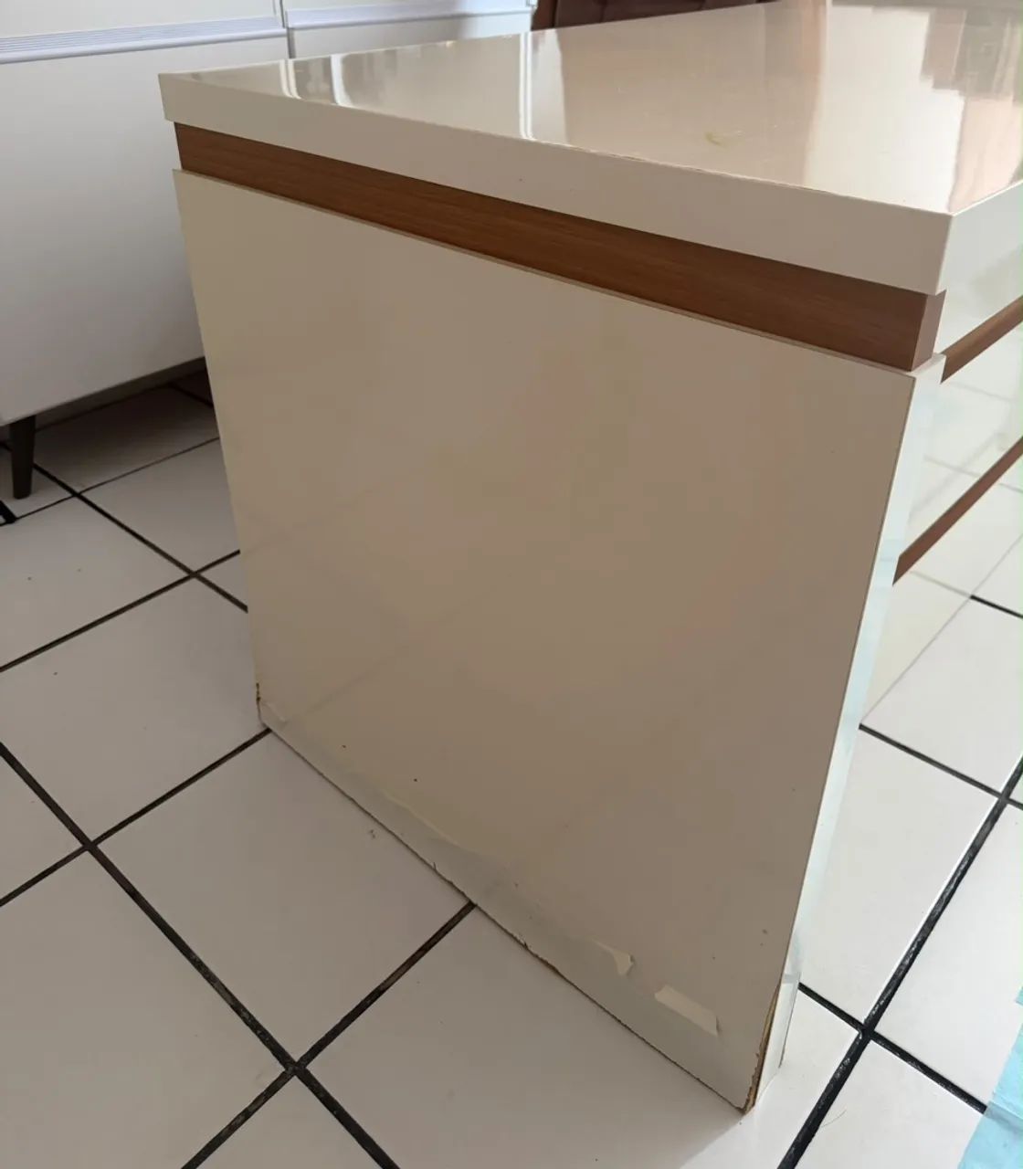 Mesa para escritório, semi nova. - Foto 3