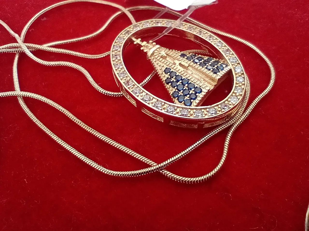 Colar com Pingente de Aparecida  - Foto 4
