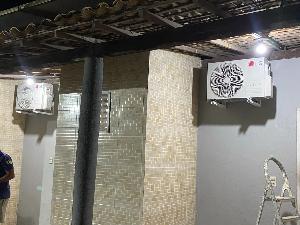 Instalação de ar condicionado 