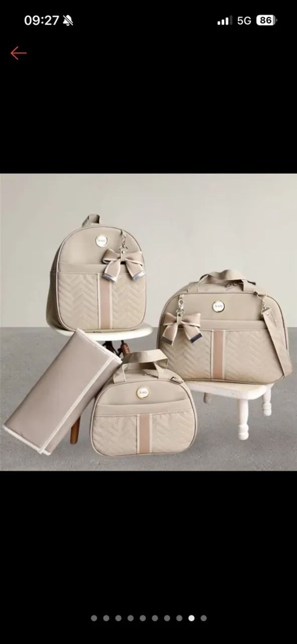 Bolsa maternidade 