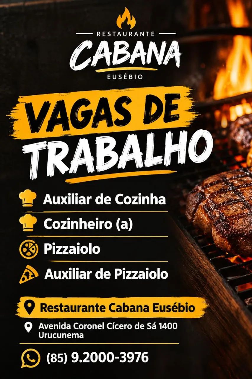 Vaga para Churrasqueiro  - Foto 2
