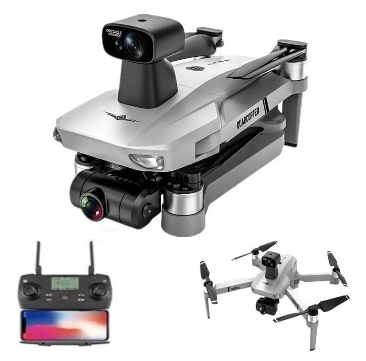 Drone KF102 MAX cinza - em ótimo estado - Foto 5