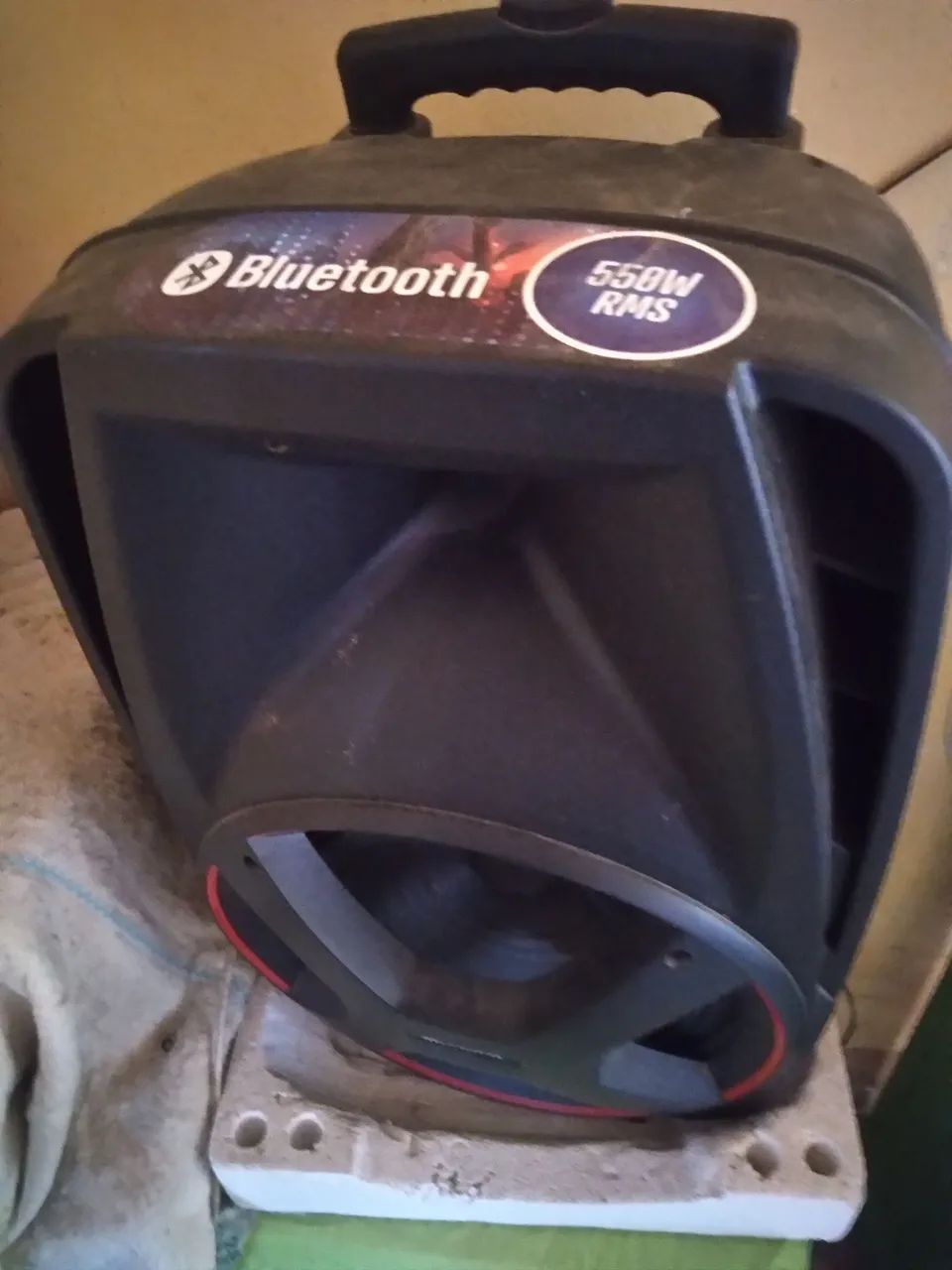 Caixa de som mondial 550w 