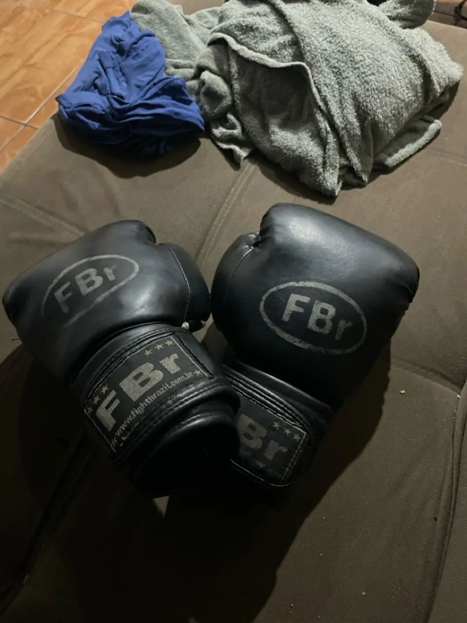 luvas de boxe e muay thay fbr