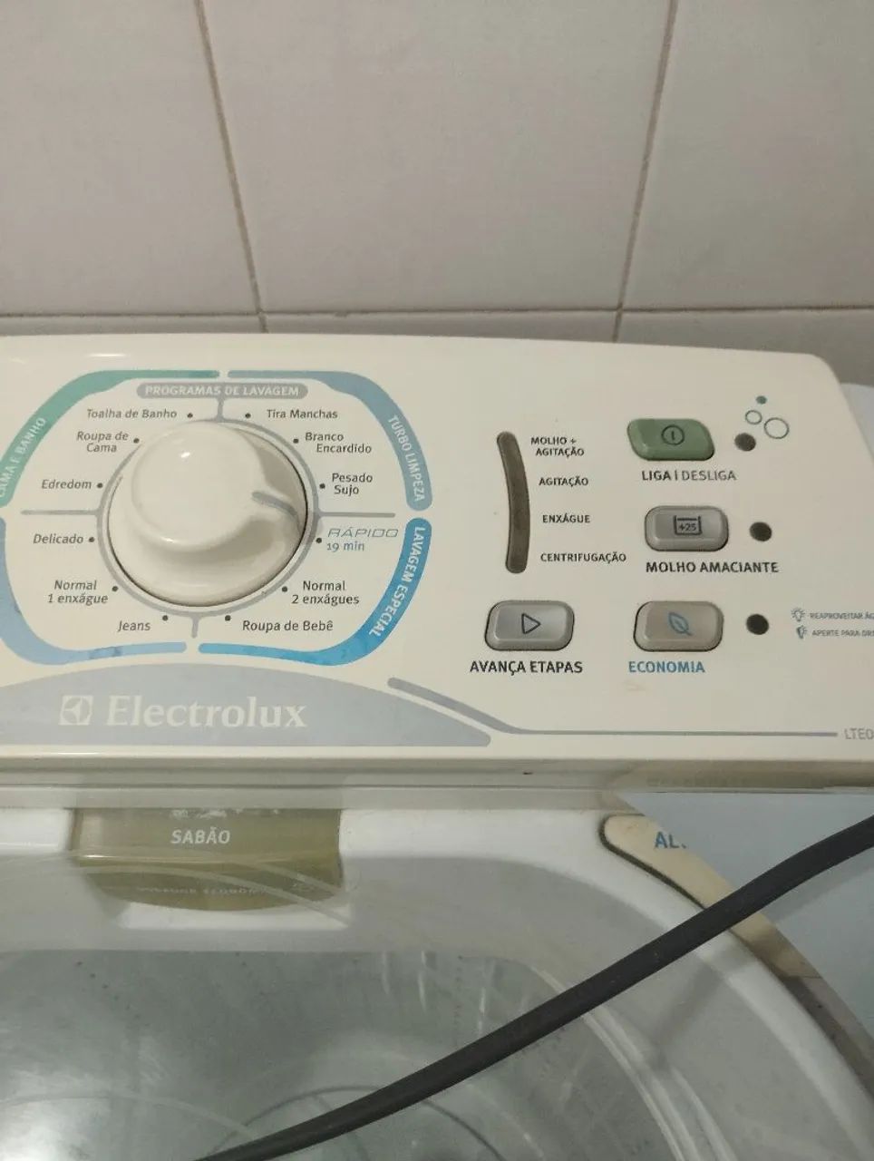 Máquina de lavar Eletrolux 8kg