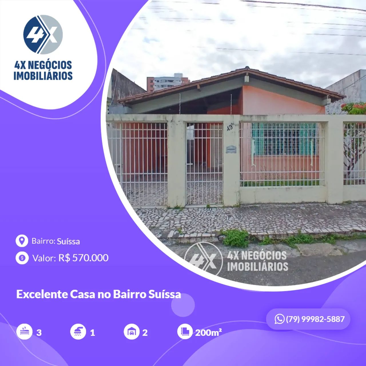 Excelente Casa no Bairro Suíssa