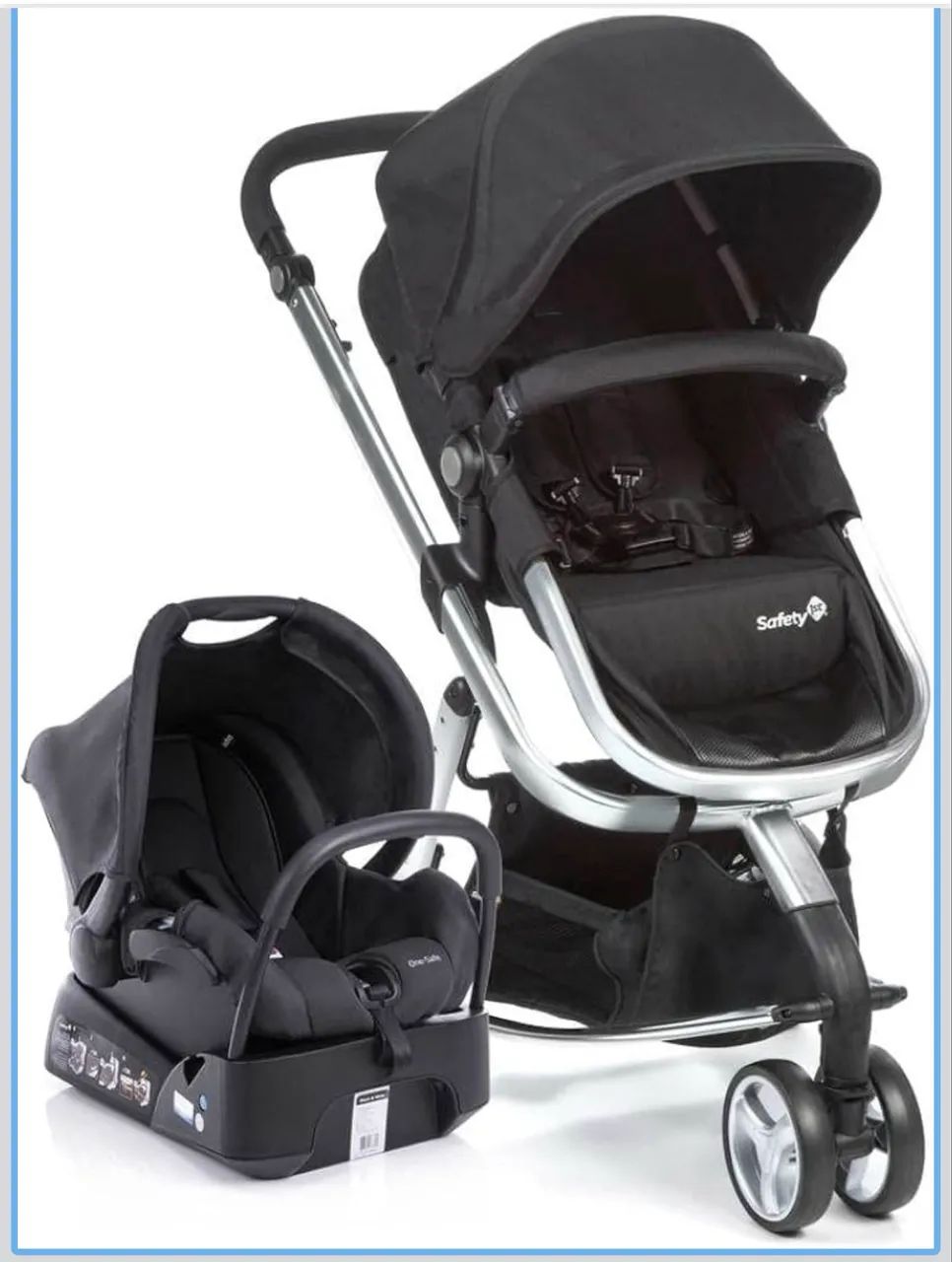 Carrinho Bebê e Bebê Conforto mobi Safety 1 - Foto 6