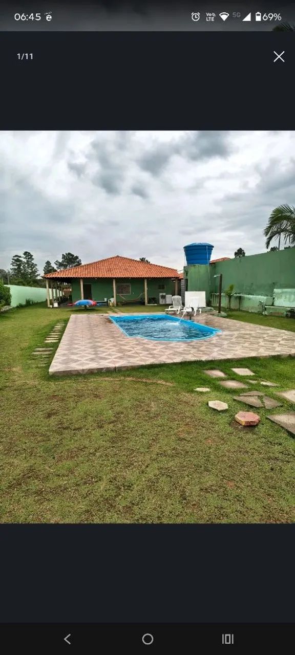vendo chácara com piscina no Genebra 