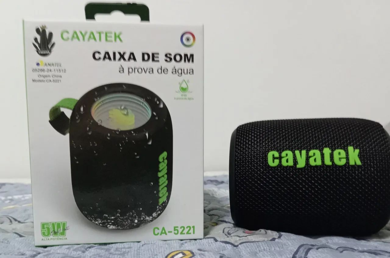Caixa de som cayatek ANATEL - Foto 3
